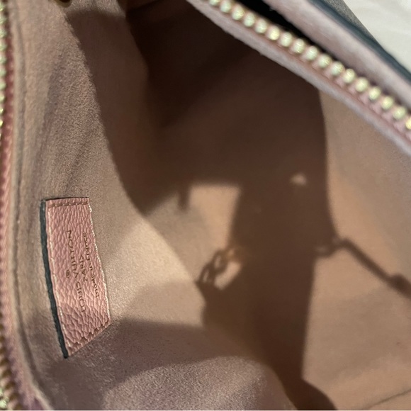 Lv Louis Vuitton Surene Bb Monogram Canvas Brown Pink Shoulder Bag - Picture 6 of 13